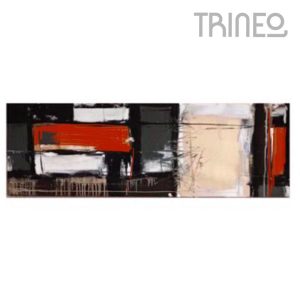 Obra Ocre - Oleo sobre tela en bastidor (1,70m x 55cm) - Artista Eme