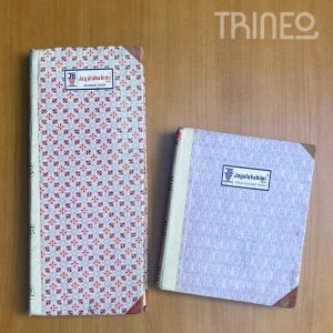CUADERNOS INDIA (GRANDE 32CM ALTO Y CHICO 20CM ALTO)