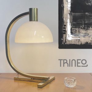 Lámpara Parque Chas - Base metal dorado (Alto total: 55cm)