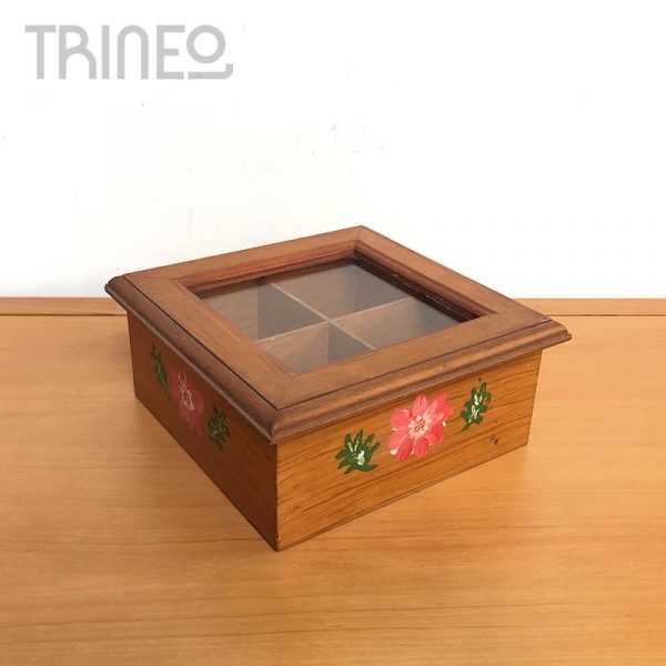Caja de té MADERA