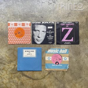 VINILOS 7 PULGADAS - 5 UNIDADES