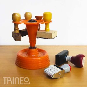 PORTASELLOS NARANJA VINTAGE