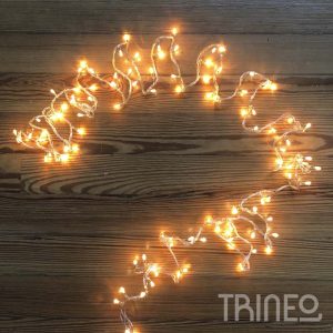 GUIRNALDA 100 LUCES ARROZ BLANCA CÁLIDA (4M LARGO)