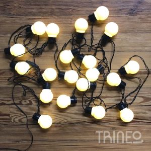 GUIRNALDA 20 BOMBILLOS LED CÁLIDOS (9M LARGO)