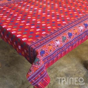 MANTEL ASIÁTICO ROJO (1M X 1M)