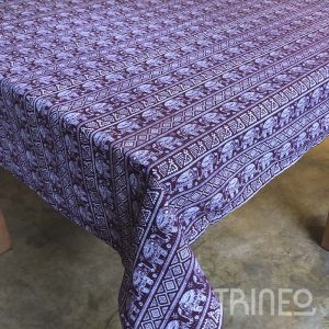 MANTEL ELEFANTES VIOLETA (1,40M X 1,10M)