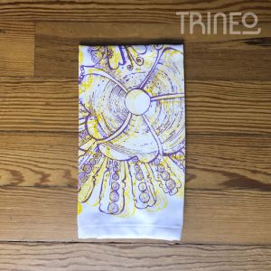 REPASADOR FLORES  (40CM X 35CM)