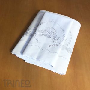 SÁBANA HILO ANTIGUA DOS PLAZAS UNA FUNDA DOBLE