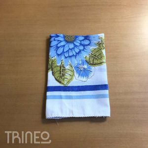 SERVILLETA FLOR AZUL