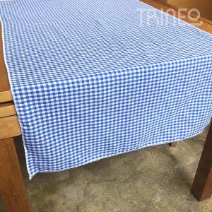 CAMINO CUADRILLÉ AZUL (65CM X 1,55M)