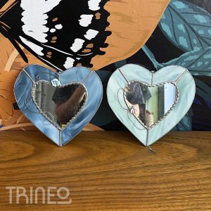 ESPEJOS CORAZÓN X 2