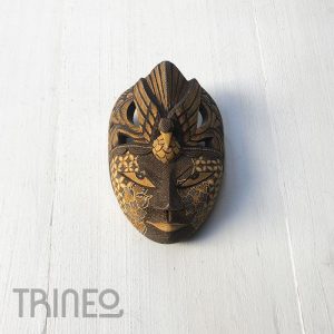 MÁCARA BALINESA (MADERA 14CM ALTO)