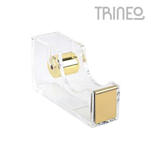 PORTACINTA ADHESIVA ACRÍLICO + DORADO