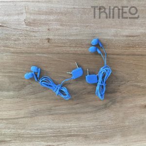 AURICULARES AZULES AVIÓN X 2