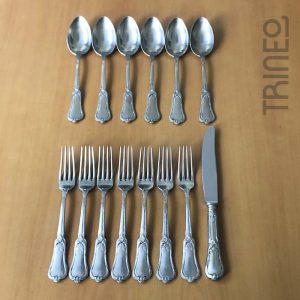 JUEGO CUBIERTOS PLATA - 14 piezas