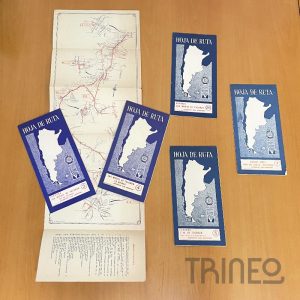 HOJAS DE RUTA ARGENTINA X 6