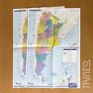 MAPA ARGENTINA X 2 (54CM X 35CM)