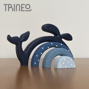 BALLENA 💙🩵🤍(20CM ANCHO)