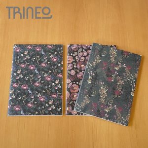 SET CUADERNOS FLORES X 3