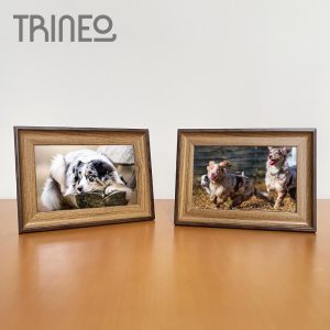 PORTARRETRATOS MADERA X 2 (PARA FOTO 9CM X 14CM)