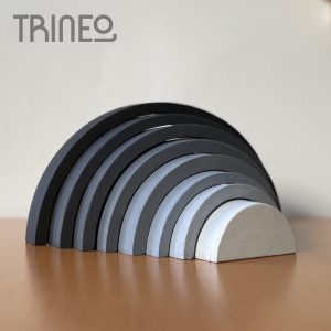 Arcoíris BYN (30cm ancho)