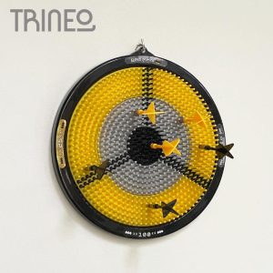 Blanco + DARDOS (25CM DIÁMETRO)