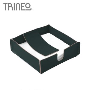 SERVILLETERO AZUL CUERO (18CM X 18CM)