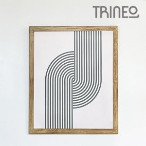 CUADRO DISEÑO VERDE 1 - DISEÑO DIGITAL TATI GUSSO (50CM X 60CM)