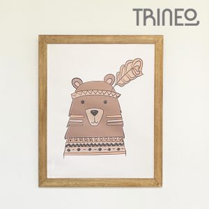 CUADRO OSO - DISEÑO DIGITAL TATI GUSSO (40CM X 50CM)