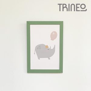 CUADRO RINO - DISEÑO DIGITAL TATI GUSSO (30CM X 20CM)