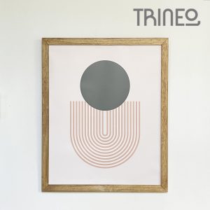 CUADRO DISEÑO VERDE 2 - DISEÑO DIGITAL TATI GUSSO (50CM X 60CM)