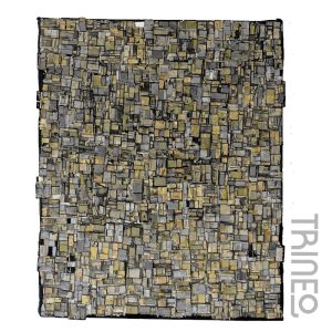 OBRA SIN TÍTULO - COLLAGE SOBRE TELA - ARTISTA LUCIO GORZZA (40CM X 50CM)