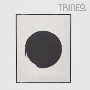 CUADRO BLANCO + NEGRO 1- DISEÑO DIGITAL TATI GUSSO (50CM X 40CM)