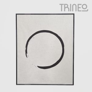 CUADRO BLANCO + NEGRO 3 - DISEÑO DIGITAL TATI GUSSO (50CM X 40CM)