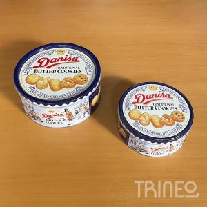 LATAS DANISA (GRANDE 19CM Y CHICA 15CM DIÁMETRO)