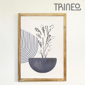 CUADRO DISEÑO AZUL 2 - DISEÑO DIGITAL TATI GUSSO (50CM X 70CM)