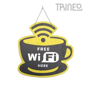 CARTEL WIFI (30CM ALTO)