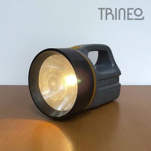 LINTERNA GRANDE - (20CM LARGO) Bombilla halógena - FUNCIONA