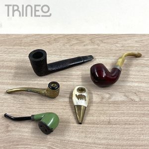 LOTE PIPAS MADERA X 5