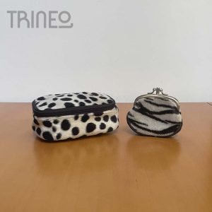 NECESER + MONEDERO ANIMAL PRINT
