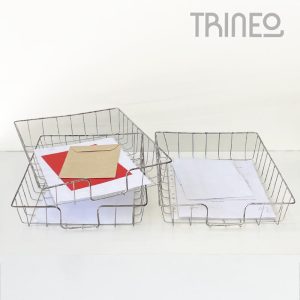 PORTAPAPELES METÁLICO X 3