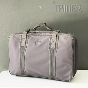 VALIJA GRIS VINTAGE (42CM ALTO)