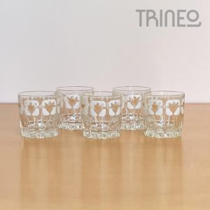 Vasos vintage - Tenemos 5