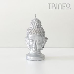 VELA BUDA PLATEADA (12cm alto)