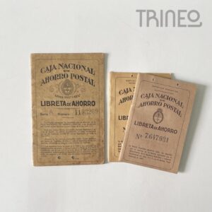 LOTE LIBRETAS ANTIGUAS (SON 3)