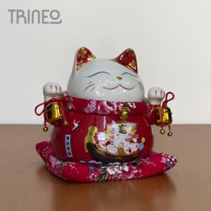 ALCANCÍA MANEKI NEKO GRANDE (24CM ALTO)