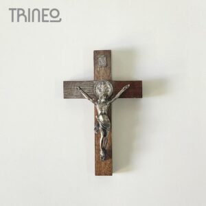 CRUCIFIJO MADERA (16CM ALTO)