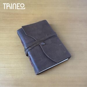 CUADERNO CUERO MARRÓN