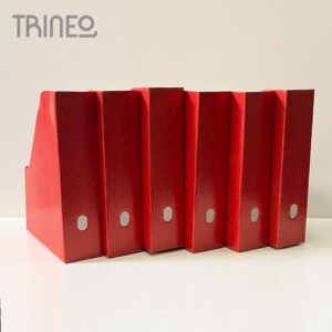 ORGANIZADORES DE PAPELES Y CARPETAS ROJO - TENEMOS 6