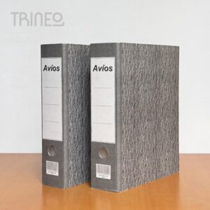 BIBLIORATOS GRISES X 2